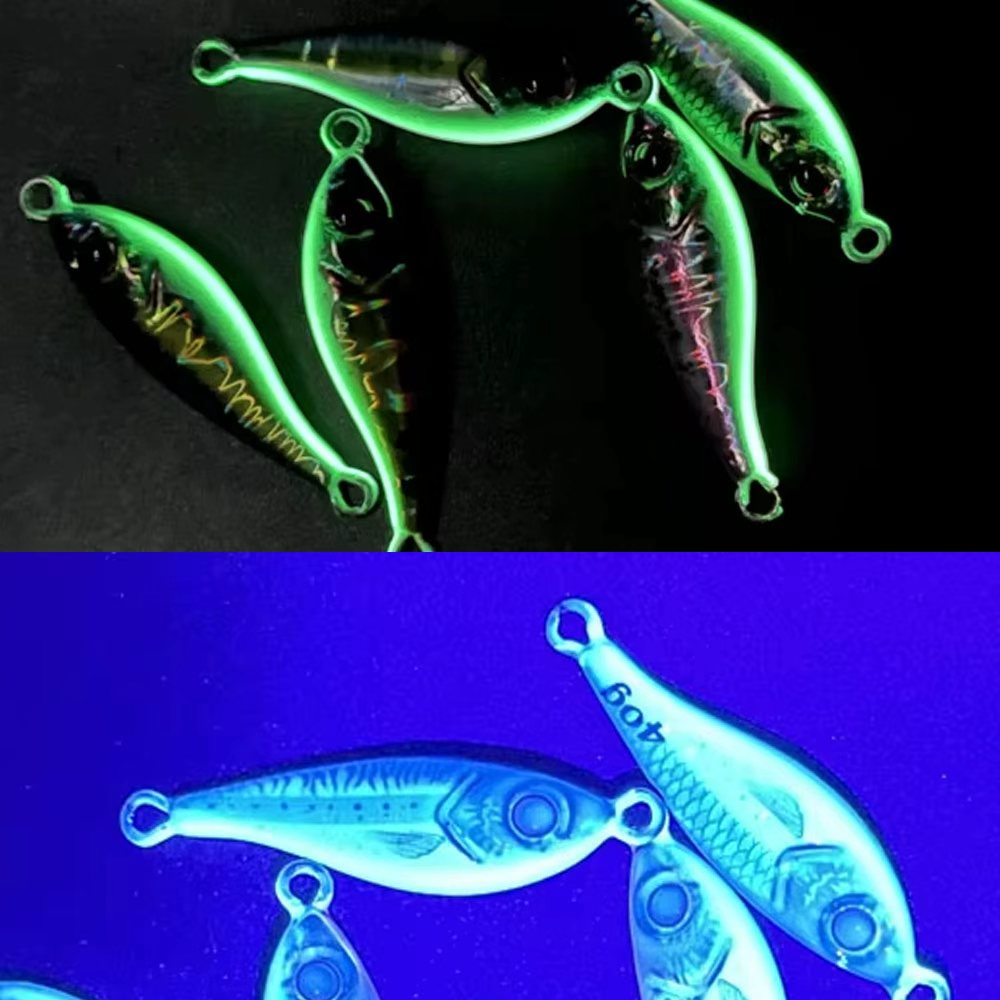 Heyuan 3D Design Slow Pitch Jig 20g 30g 40g 60g 80g - 图片 3