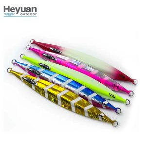 Heyuan Outdoor Luminous Vertical Jigs for Deep Sea Fishing 120g 150g 200g 250g 300g