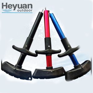 Heyuan Outdoor Adjustable Fishing Rod Holders &ndash; Telescopic Aluminum Pole Stands for Bank Fishing