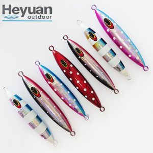 Heyuan Outdoor 200g-600g Deep Sea Metal Jigs &ndash; High-Visibility Offshore Fishing Lures for Big Game