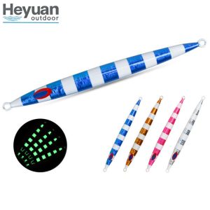 Heyuan Outdoor 120g-1000g Heavy Duty Metal Jig Lures for Deep Sea Fishing