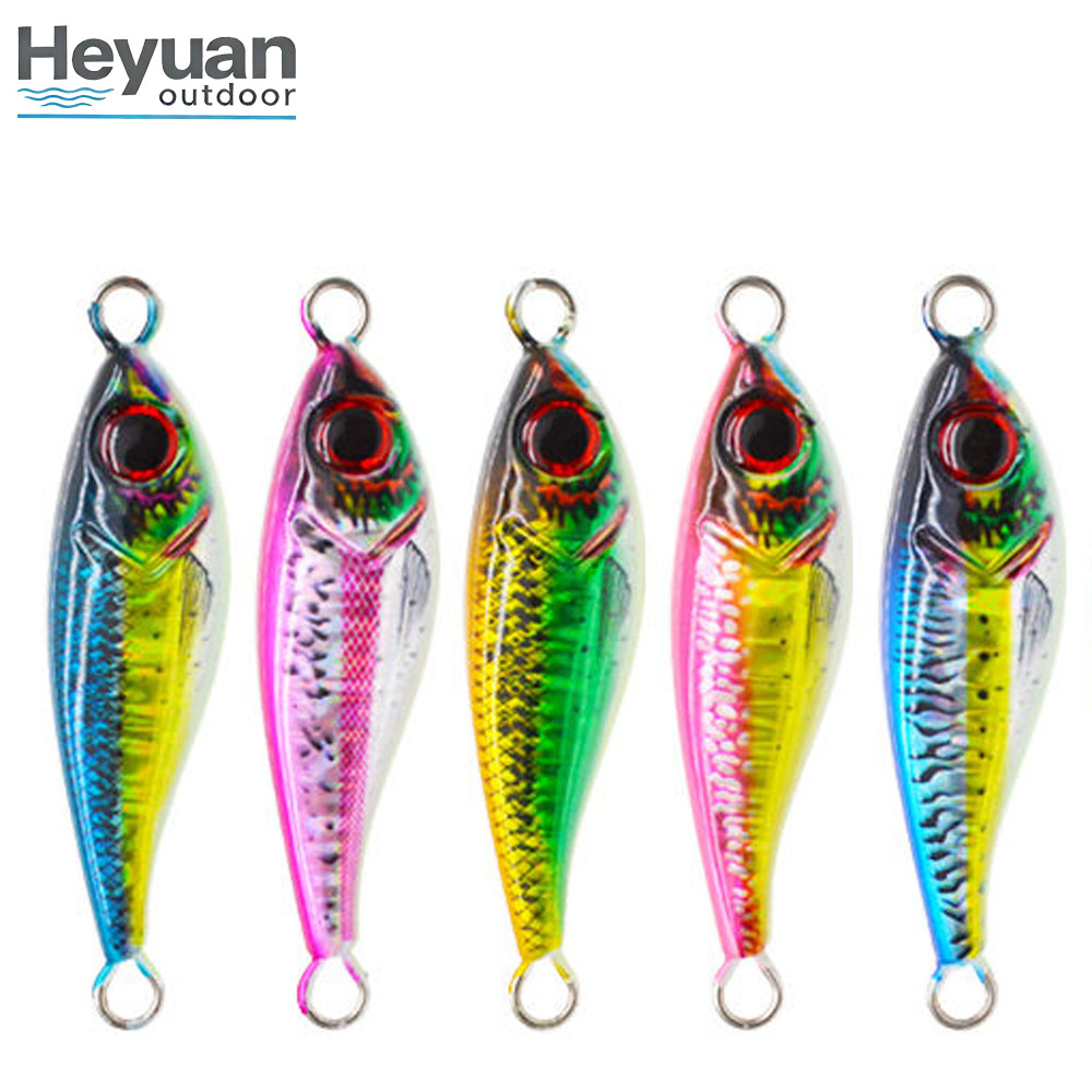 Heyuan 3D Design Slow Pitch Jig 20g 30g 40g 60g 80g