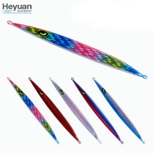Heyuan Heavy Duty Deep Sea Jigs 150g-300g Metal Fishing Lures for Big Game
